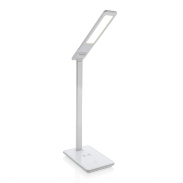 Logo trade promotional gifts image of: 5W Wireless Charging Desk Lamp