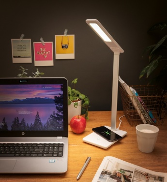 Logotrade promotional gift picture of: 5W Wireless Charging Desk Lamp