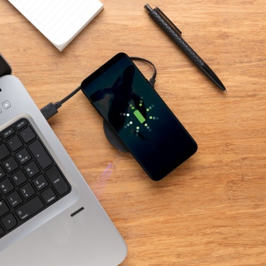 Logotrade promotional giveaway image of: 5W wireless charging pad round
