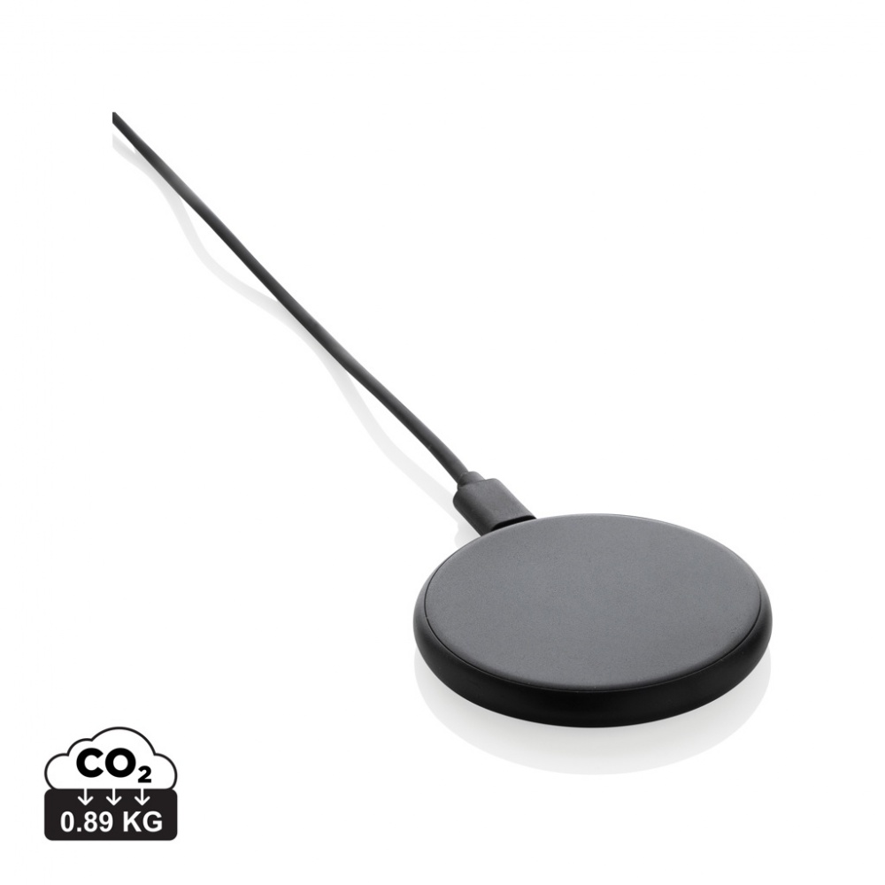 Logo trade promotional gifts image of: Magnapad 15W RCS rplastic magnetic 3 in 1 charging pad
