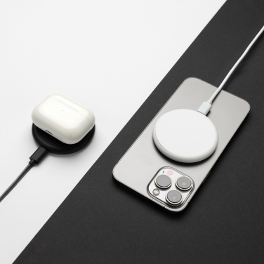 Logotrade promotional giveaway picture of: Magnapad 15W RCS rplastic magnetic 3 in 1 charging pad