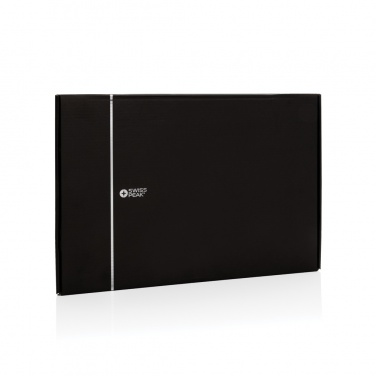 Logo trade promotional merchandise picture of: Swiss peak RCS recycled PU 15W 3 in 1 charging mousepad