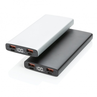 Logo trade business gift photo of: Aluminium 18W 10.000 mAh PD Powerbank
