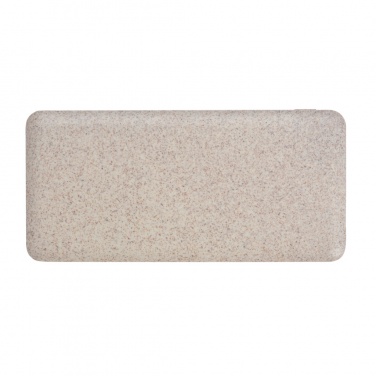 Logo trade promotional items picture of: 10.000 mah wheat straw powerbank