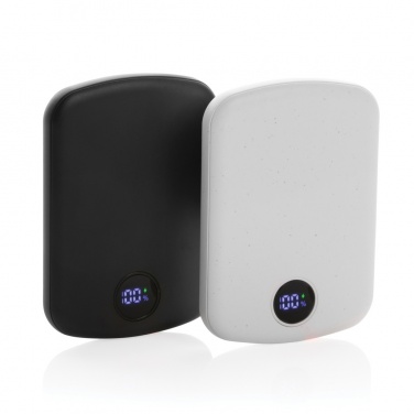 Logo trade promotional gifts image of: MagBoost RCS recycled plastic 5000 mah magnetic powerbank