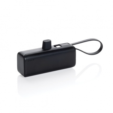 Logotrade promotional item image of: Powerlink RCS rplastic 3000 mah powerbank USB C connector