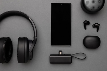 Logotrade promotional merchandise picture of: Powerlink RCS rplastic 3000 mah powerbank USB C connector