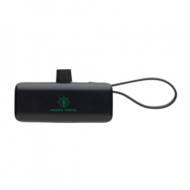 Logotrade promotional merchandise picture of: Powerlink RCS rplastic 3000 mAh powerbank iOS connector