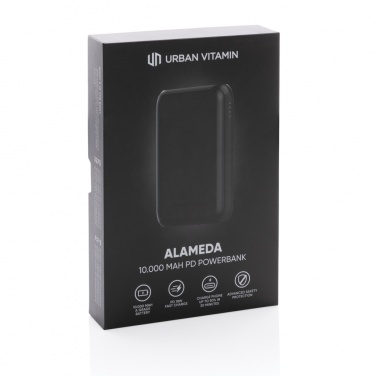 Logotrade promotional item image of: Urban Vitamin Alameda 10.000 mAh 18W PD powerbank