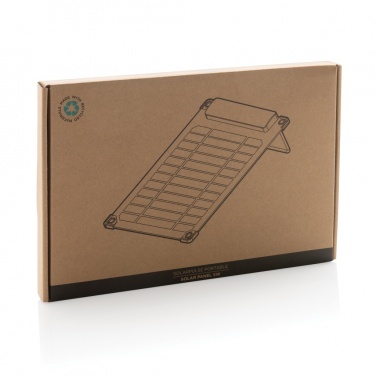 Logotrade promotional merchandise picture of: Solarpulse rplastic portable solar panel 5W