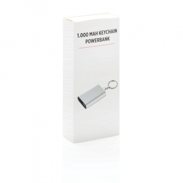 Logotrade promotional merchandise image of: 1.000 mAh keychain powerbank
