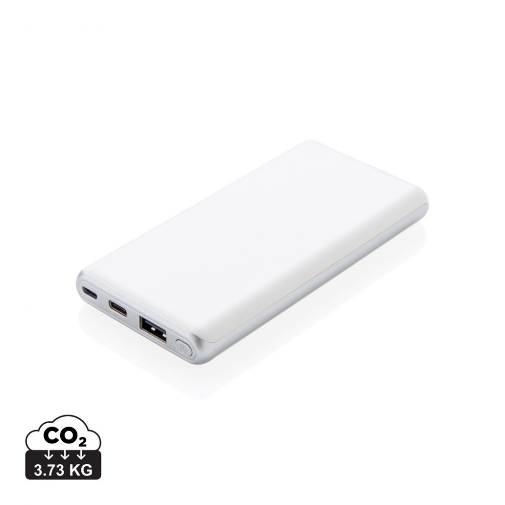 Logo trade promotional gifts picture of: Ultra fast 10.000 mAh powerbank with PD