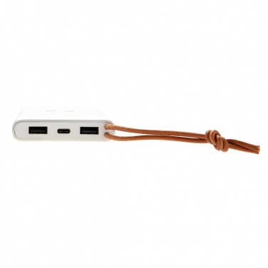 Logotrade promotional merchandise picture of: Aria 8.000 mAh 5W wireless charging powerbank