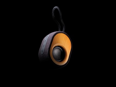 Logo trade promotional giveaways image of: Bamboo X  speaker