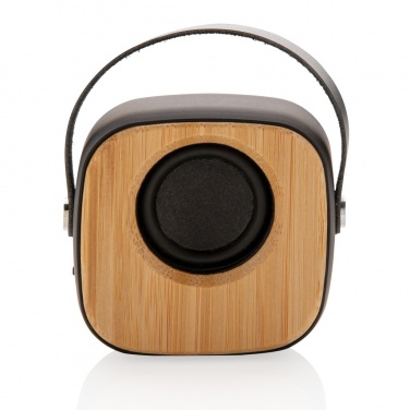 Logotrade promotional item picture of: Bamboo 3W Wireless Fashion Speaker