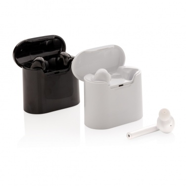 Logotrade promotional items photo of: Liberty wireless earbuds in charging case