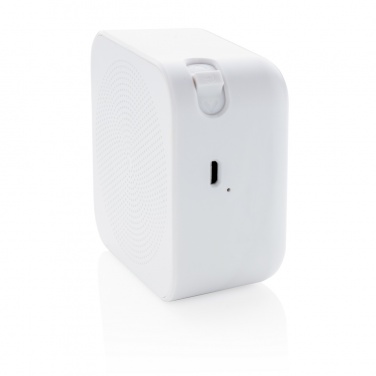 Logo trade business gift photo of: 3W antimicrobial wireless speaker