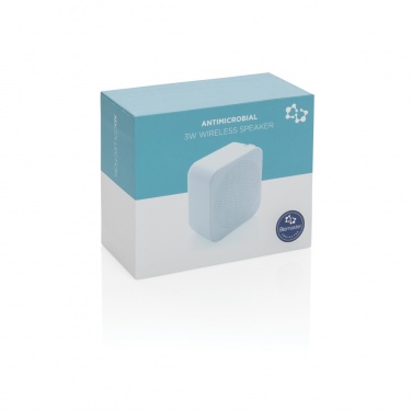 Logotrade promotional merchandise picture of: 3W antimicrobial wireless speaker