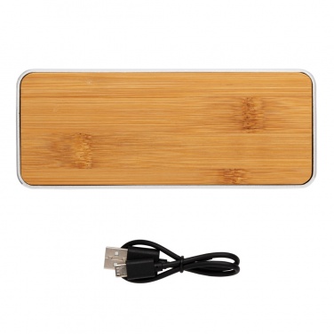 Logotrade promotional product picture of: Nevada Bamboo 3W wireless speaker
