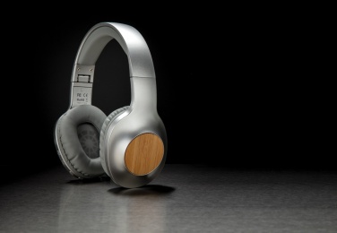Logotrade promotional giveaway picture of: Dakota Bamboo wireless headphone
