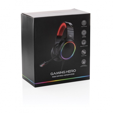 Logotrade promotional giveaway picture of: RGB gaming headset