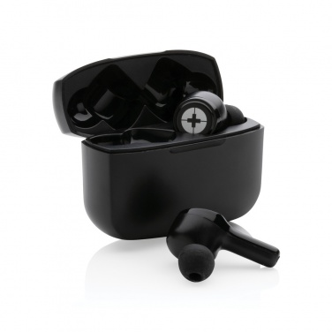 Logo trade corporate gift photo of: Swiss Peak ANC TWS earbuds
