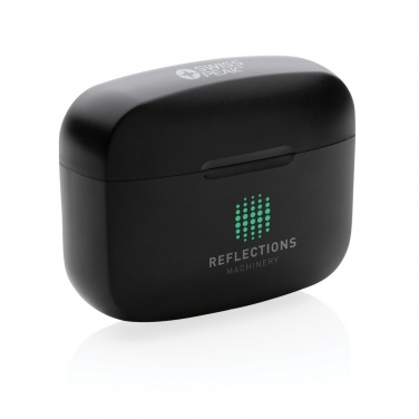 Logo trade promotional merchandise picture of: Swiss Peak ANC TWS earbuds