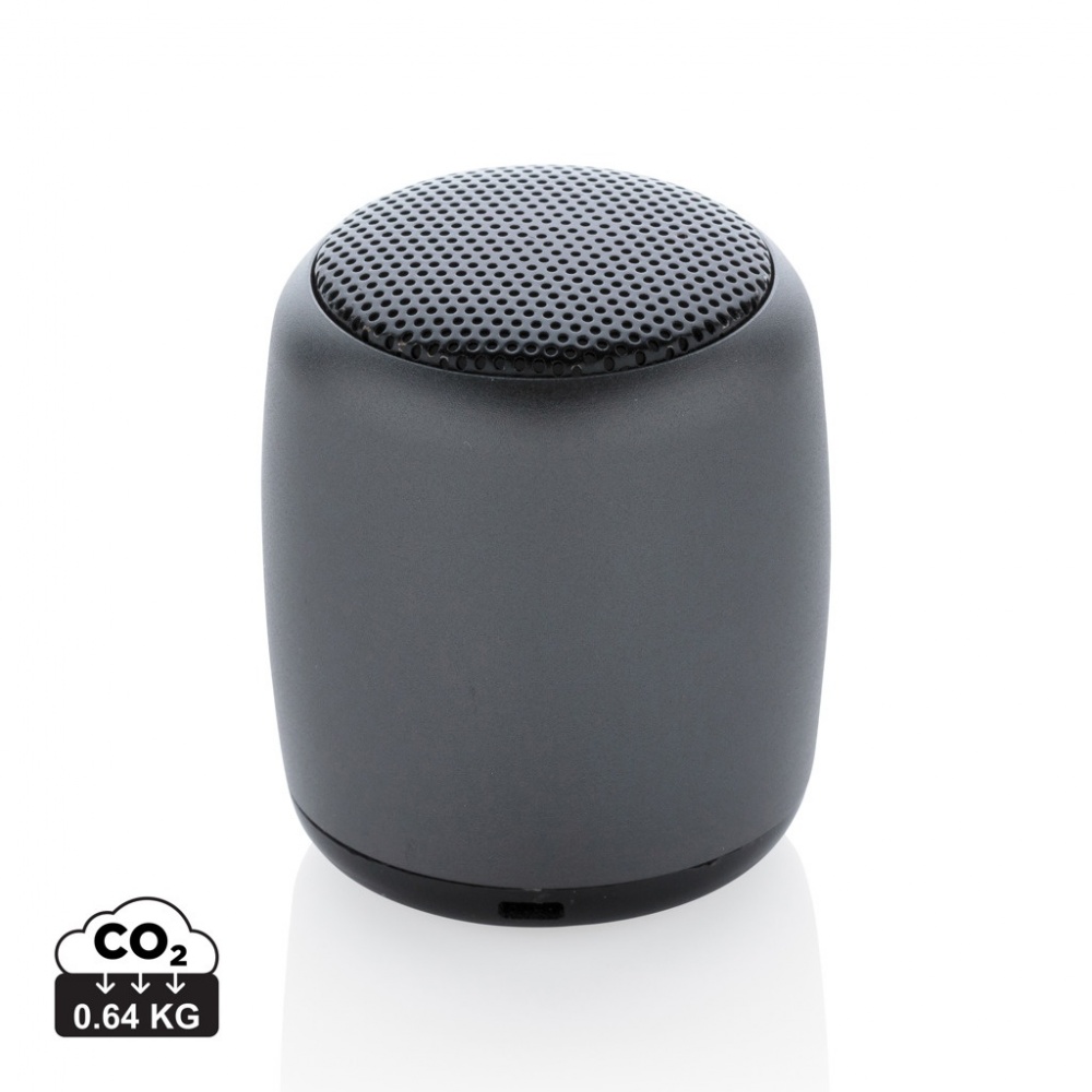 Logotrade promotional gift image of: Mini aluminium wireless speaker