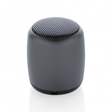 Logo trade advertising products image of: Mini aluminium wireless speaker
