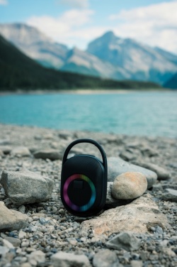 Logo trade advertising products picture of: RCS recycled plastic Lightboom 5W Clip speaker