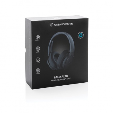 Logo trade business gift photo of: Urban Vitamin Palo Alto RCS rplastic headphone