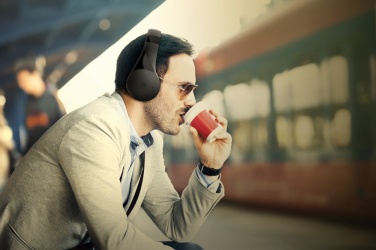 Logotrade corporate gifts photo of: Motorola MOTO XT500 wireless over ear headphone