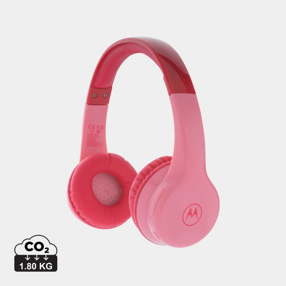 Logo trade promotional gifts picture of: Motorola JR 300 kids wireless safety headphone