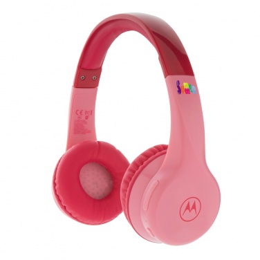 Logo trade promotional gifts image of: Motorola JR 300 kids wireless safety headphone