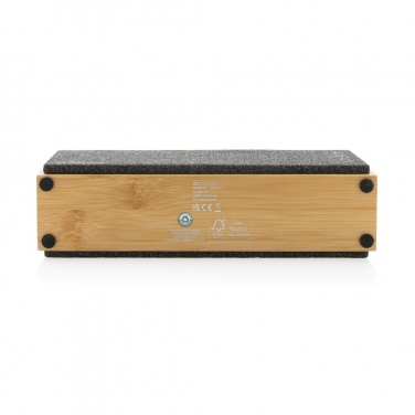 Logotrade corporate gift image of: Wynn 10W bamboo wireless speaker