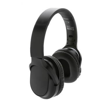 Logotrade corporate gift picture of: RCS recycled plastic Elite Foldable wireless headphone