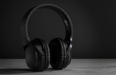 Logo trade advertising product photo of: RCS recycled plastic Elite Foldable wireless headphone
