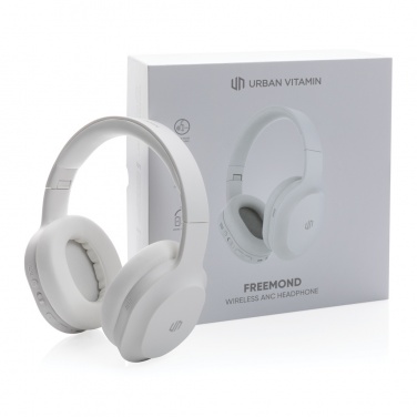 Logo trade advertising products image of: Urban Vitamin Freemond wireless ANC headphone