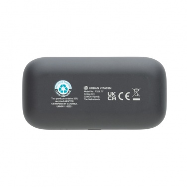 Logotrade promotional merchandise picture of: Urban Vitamin Pacifica RCS rplastic earbuds