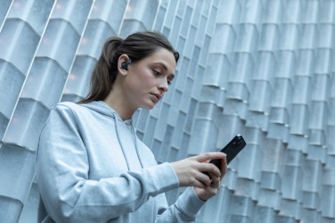 Logo trade promotional gifts picture of: Urban Vitamin Pacifica RCS rplastic earbuds