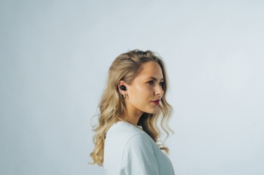 Logo trade promotional items picture of: Urban Vitamin Palm Springs RCS rplastic ENC earbuds