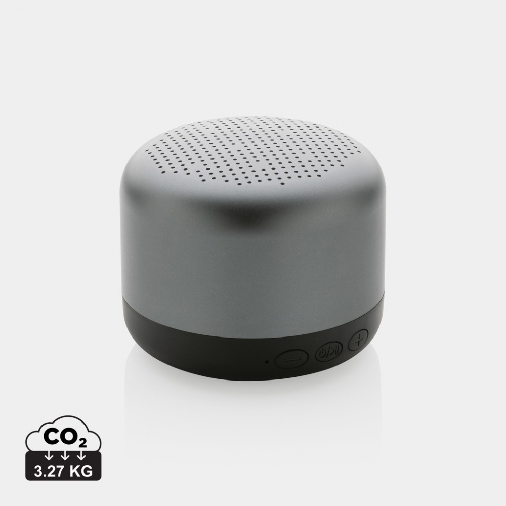 Logotrade promotional merchandise image of: Terra RCS recycled aluminium 5W wireless speaker