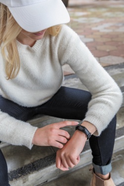 Logo trade promotional giveaways picture of: Stay Healthy Bracelet Thermometer