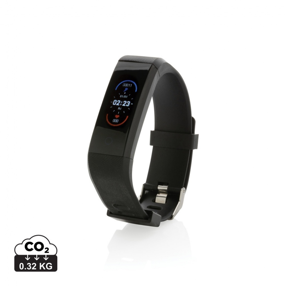 Logo trade promotional products picture of: RCS recycled TPU Sense Fit with heart rate monitor
