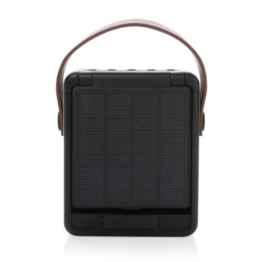 Logotrade promotional products photo of: Skywave RCS recycled plastic solar speaker 12W