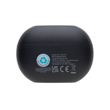 Logotrade promotional merchandise photo of: Prolink RCS recycled plastic hybrid ANC/ENC earbud