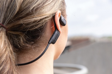 Logo trade corporate gift photo of: Urban Vitamin Glendale RCS rplastic air conductive headphone