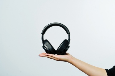 Logo trade promotional merchandise picture of: Irvine RCS recycled and repairable ANC wireless headphone