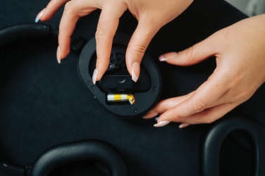 Logotrade promotional gifts photo of: Irvine RCS recycled and repairable ANC wireless headphone