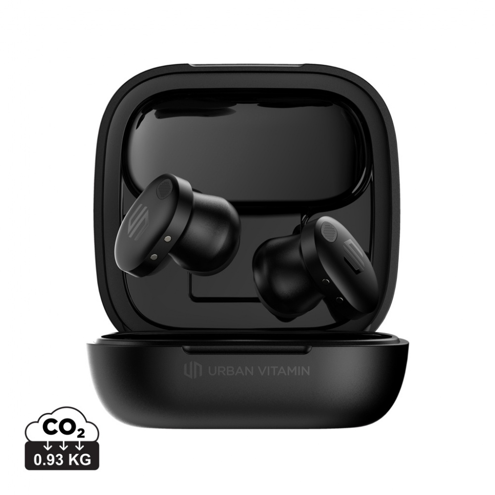 Logotrade promotional merchandise image of: Lakewood RCS recycled and repairable wireless earbuds